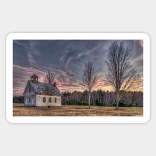 Memories of A One Room Schoolhouse Sticker